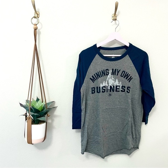 Disney Big Thunder Mountain Mining My Own Business Tee Size M - Picture 1 of 3